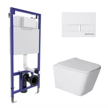 Комплект унитаза с инсталляцией Berges