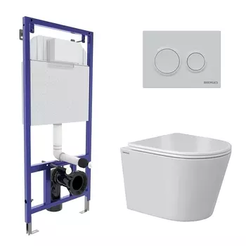 Комплект унитаза с инсталляцией Berges