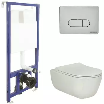 Комплект унитаза с инсталляцией Berges