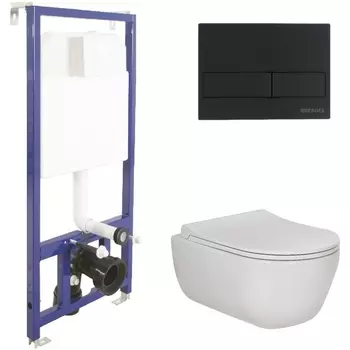 Комплект унитаза с инсталляцией Berges