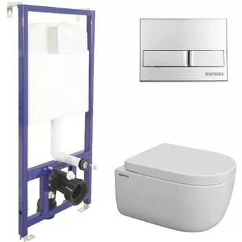 Комплект унитаза с инсталляцией Berges