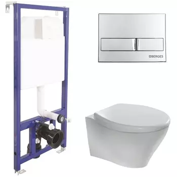 Комплект унитаза с инсталляцией Berges Wasserhaus