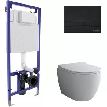 Комплект унитаза с инсталляцией Berges