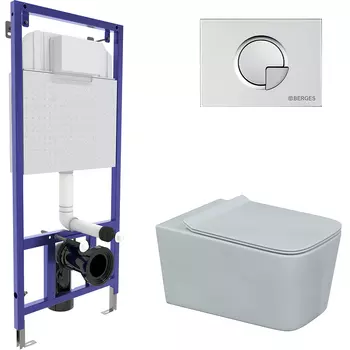 Комплект унитаза с инсталляцией Berges