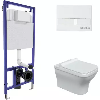 Комплект унитаза с инсталляцией Berges