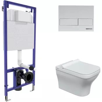 Комплект унитаза с инсталляцией Berges