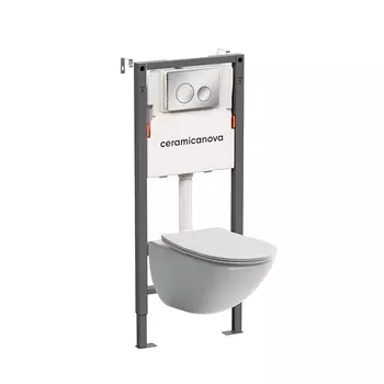 Комплект унитаза с инсталляцией Ceramicanova