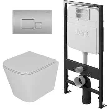 Комплект унитаза с инсталляцией D&K