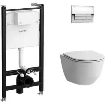 Комплект унитаза с инсталляцией Laufen