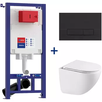 Комплект унитаза с инсталляцией Lemark