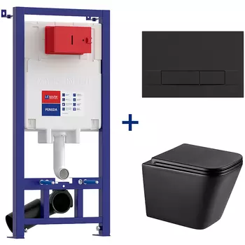 Комплект унитаза с инсталляцией Lemark