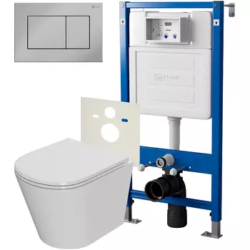 Комплект унитаза с инсталляцией Point