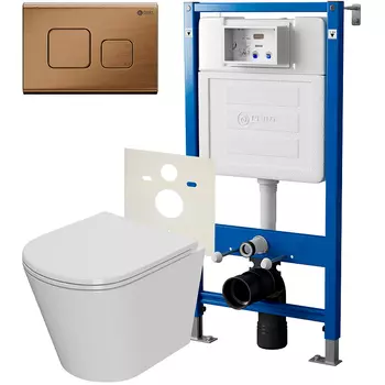 Комплект унитаза с инсталляцией Point