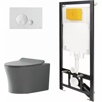 Комплект унитаза с инсталляцией Point