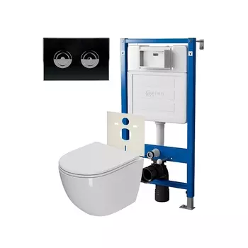 Комплект унитаза с инсталляцией Point