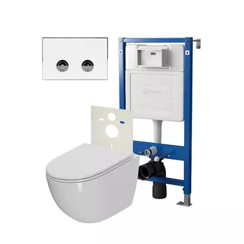 Комплект унитаза с инсталляцией Point