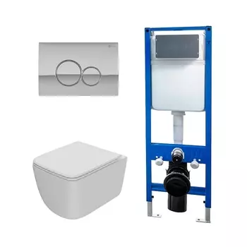 Комплект унитаза с инсталляцией Point