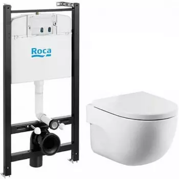 Комплект унитаза с инсталляцией Roca