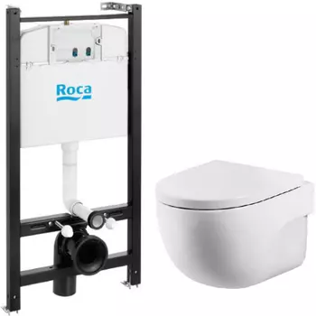 Комплект унитаза с инсталляцией Roca