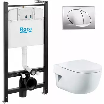 Комплект унитаза с инсталляцией Roca