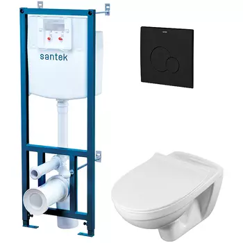 Комплект унитаза с инсталляцией Santek