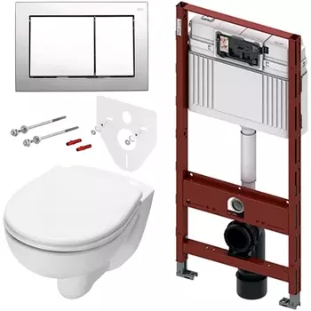 Комплект унитаза с инсталляцией Tece