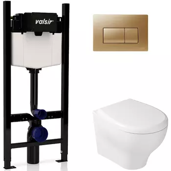 Комплект унитаза с инсталляцией Valsir