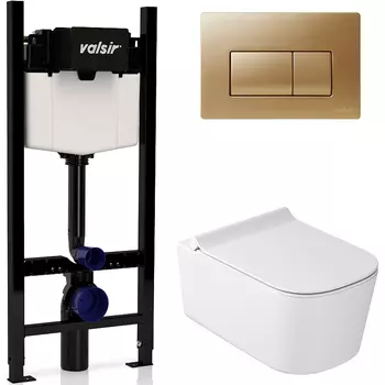 Комплект унитаза с инсталляцией Valsir