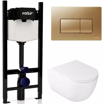 Комплект унитаза с инсталляцией Valsir