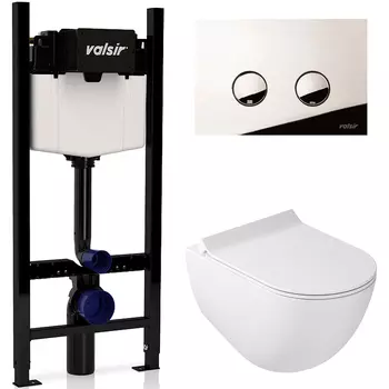 Комплект унитаза с инсталляцией Valsir