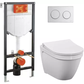 Комплект унитаза с инсталляцией Vitra