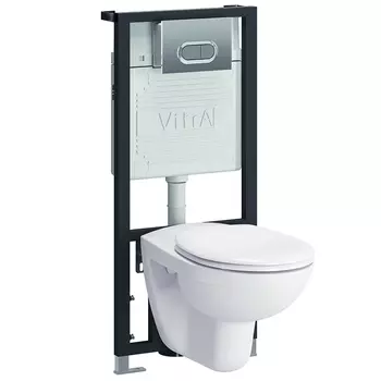 Комплект унитаза с инсталляцией Vitra