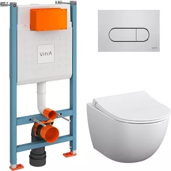 Комплект унитаза с инсталляцией Vitra