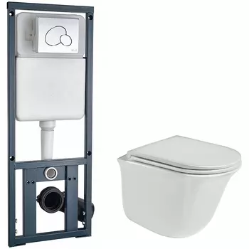 Комплект унитаза с инсталляцией WeltWasser