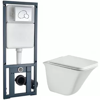 Комплект унитаза с инсталляцией WeltWasser