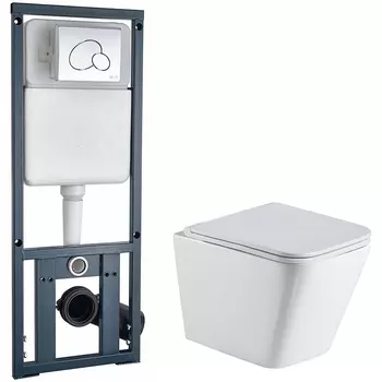 Комплект унитаза с инсталляцией WeltWasser
