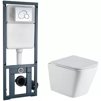 Комплект унитаза с инсталляцией WeltWasser