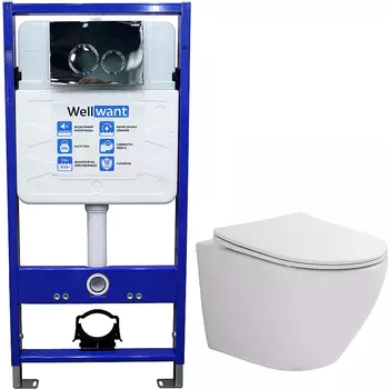 Комплект унитаза WellWant
