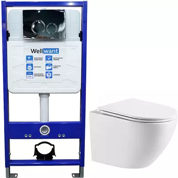 Комплект унитаза WellWant