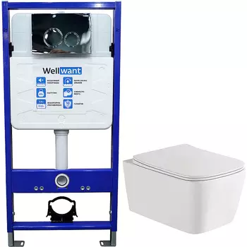 Комплект унитаза WellWant