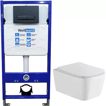 Комплект унитаза WellWant