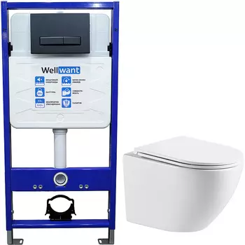 Комплект унитаза WellWant