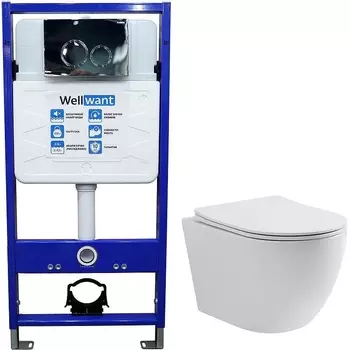 Комплект унитаза WellWant
