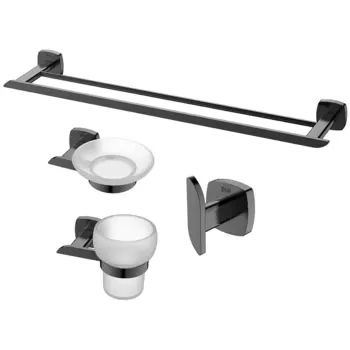 Набор аксессуаров для ванной Black&White