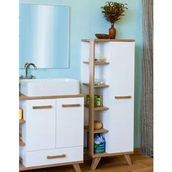 Шкаф пенал Sanflor