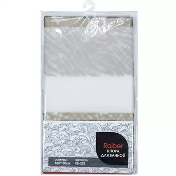 Штора для ванны Raiber