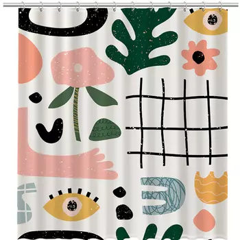 Шторка для ванны Fixsen