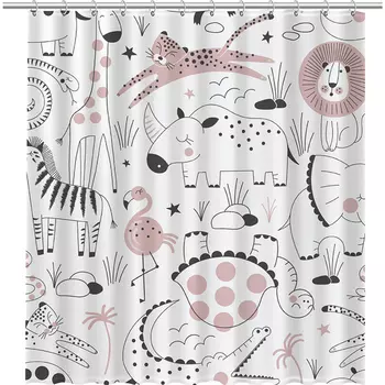 Шторка для ванны Fixsen