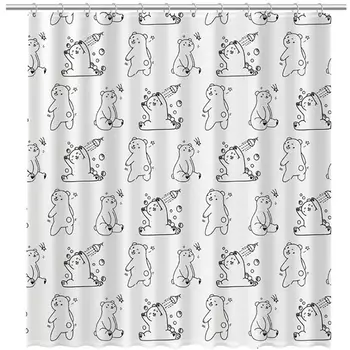 Шторка для ванны Fixsen