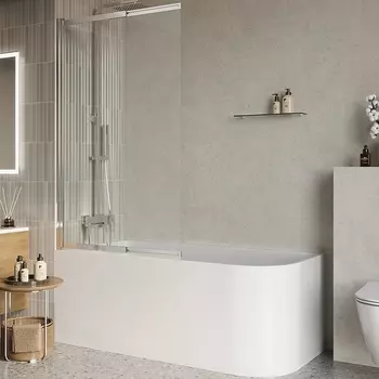 Шторка на ванну BelBagno